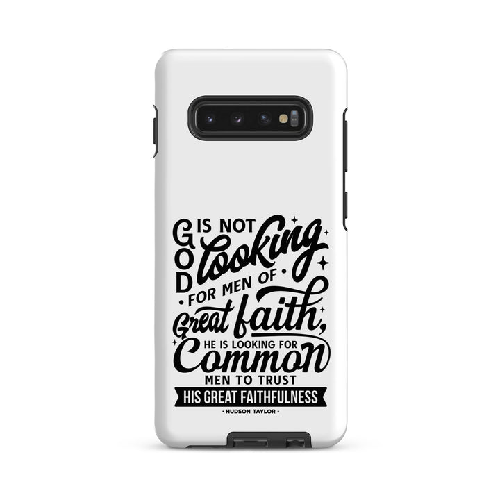 Christian Phone Case Common Men White for Samsung® Samsung® Phone Cases Matte Samsung Galaxy S10 Plus 