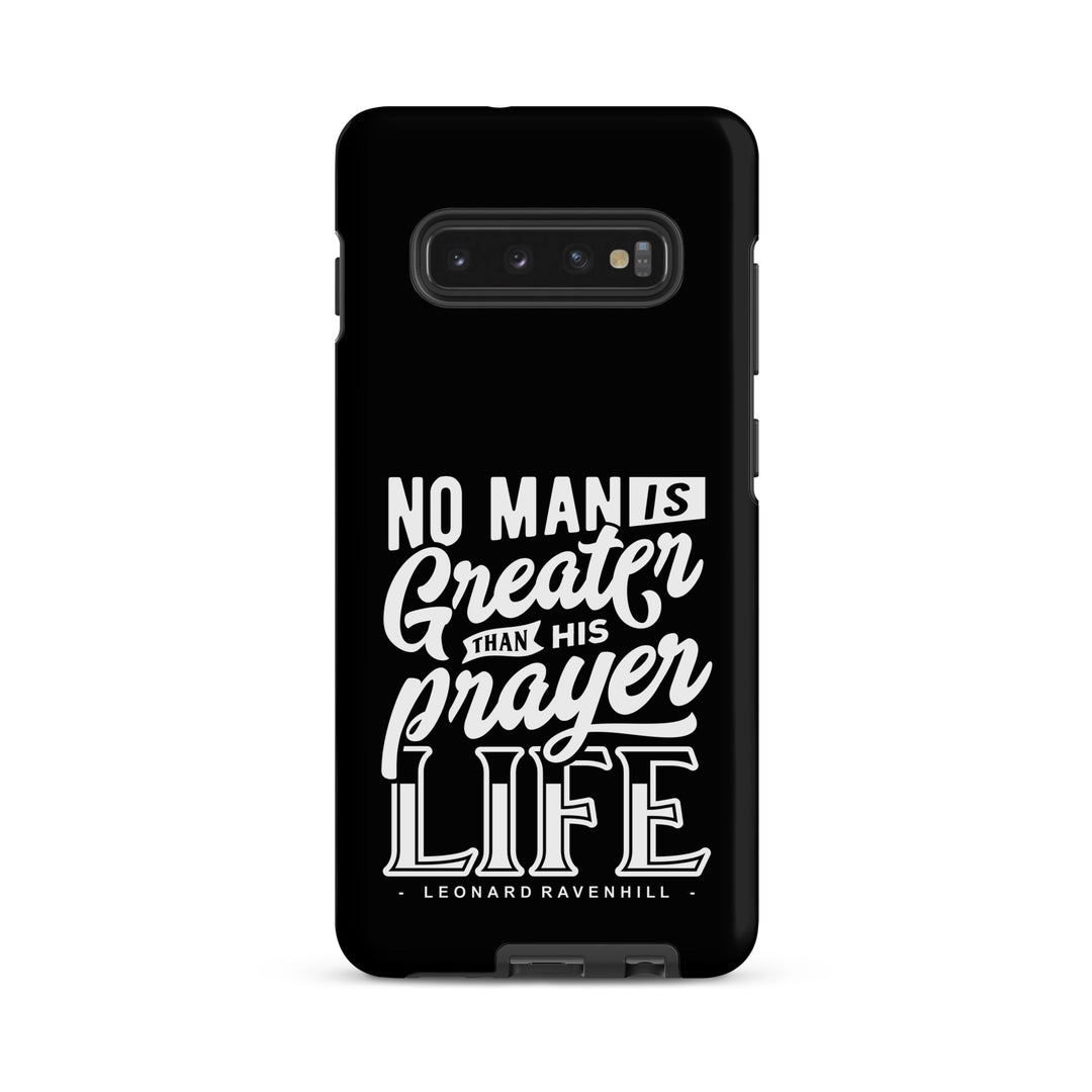 Christian Phone Case Prayer Life Black for Samsung® Samsung® Phone Cases Matte Samsung Galaxy S10 Plus 