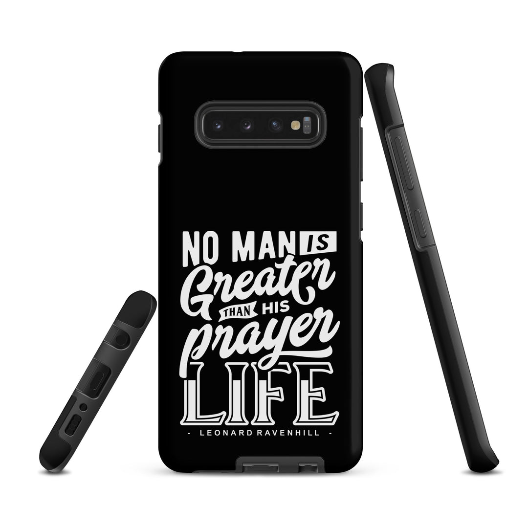 Christian Phone Case Prayer Life Black for Samsung® Samsung® Phone Cases   