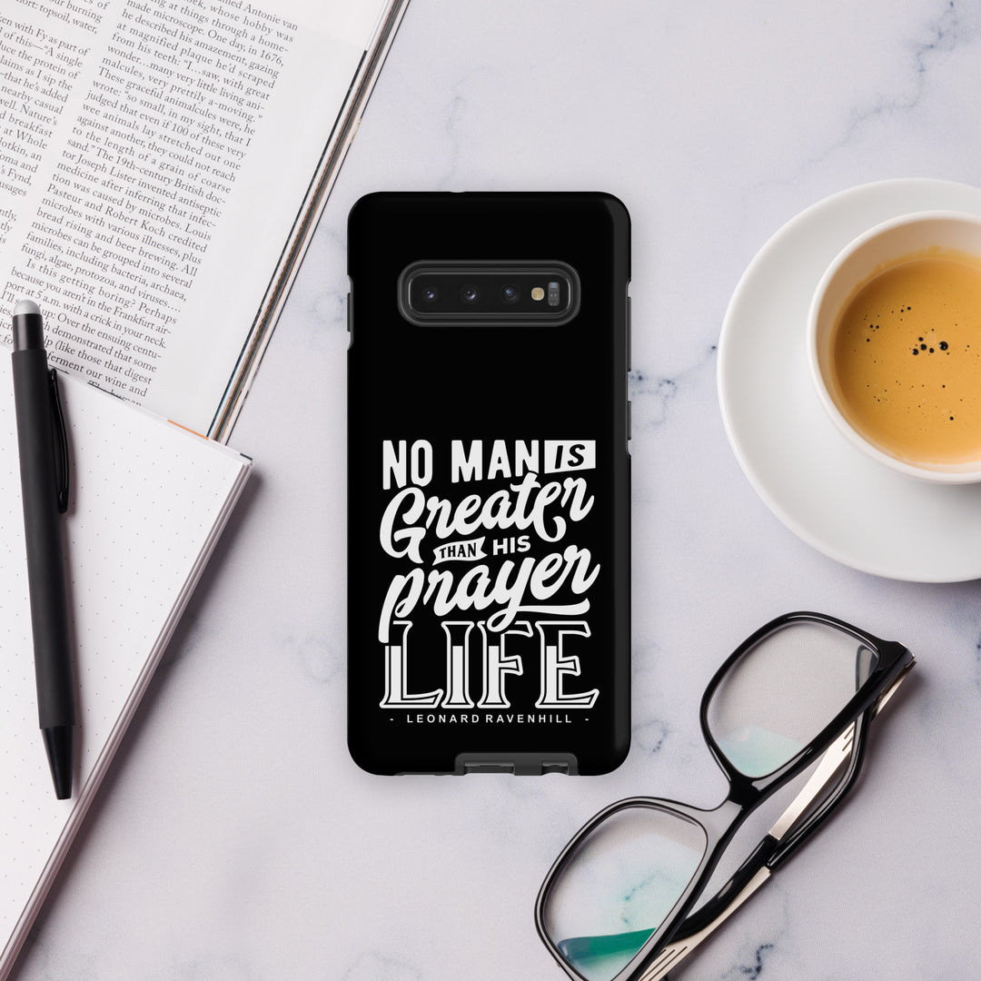 Christian Phone Case Prayer Life Black for Samsung® Samsung® Phone Cases   