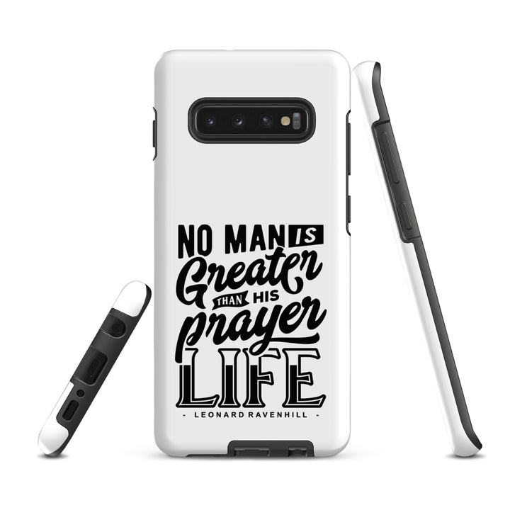 Christian Phone Case Prayer Life White for Samsung® Samsung® Phone Cases   