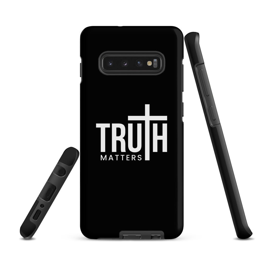 Christian Phone Case Truth Matters Black for Samsung® Samsung® Phone Cases   