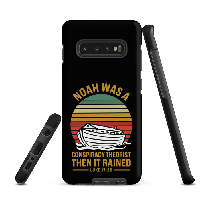 Christian Phone Case Noah Conspiracy Black for Samsung® Samsung® Phone Cases   