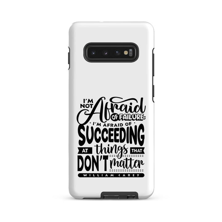 Christian Phone Case Things That Matter White for Samsung® Samsung® Phone Cases Matte Samsung Galaxy S10 Plus 