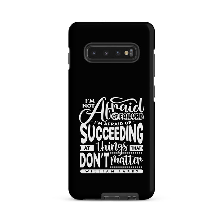 Christian Phone Case Things That Matter Black for Samsung® Samsung® Phone Cases Matte Samsung Galaxy S10 Plus 