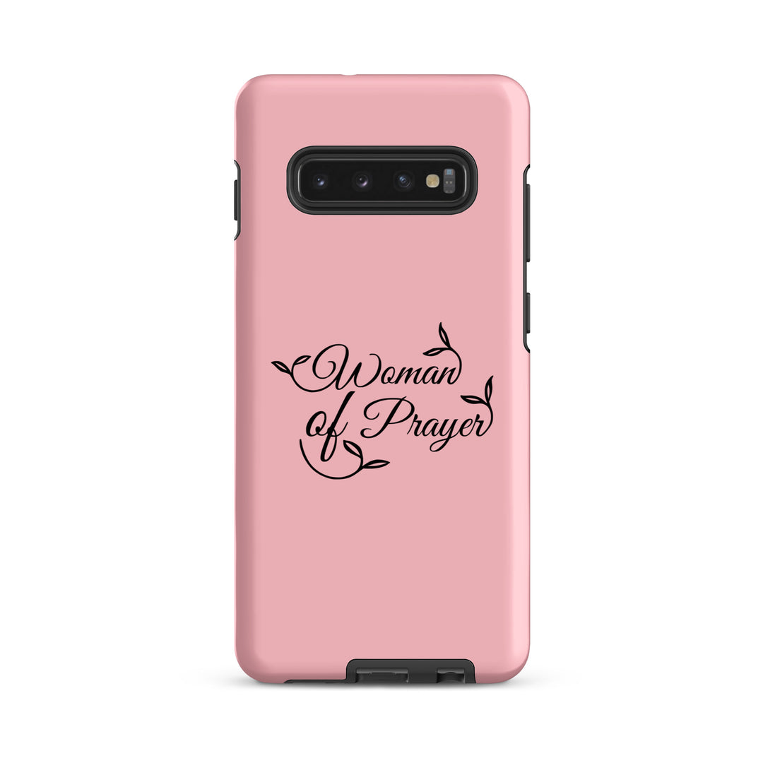 Christian Phone Case Woman of Prayer Pink for Samsung® Samsung® Phone Cases Matte Samsung Galaxy S10 Plus 