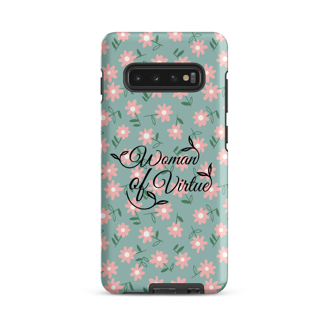 Christian Phone Case Woman of Virtue Daisy for Samsung® Samsung® Phone Cases Matte Samsung Galaxy S10 Plus 