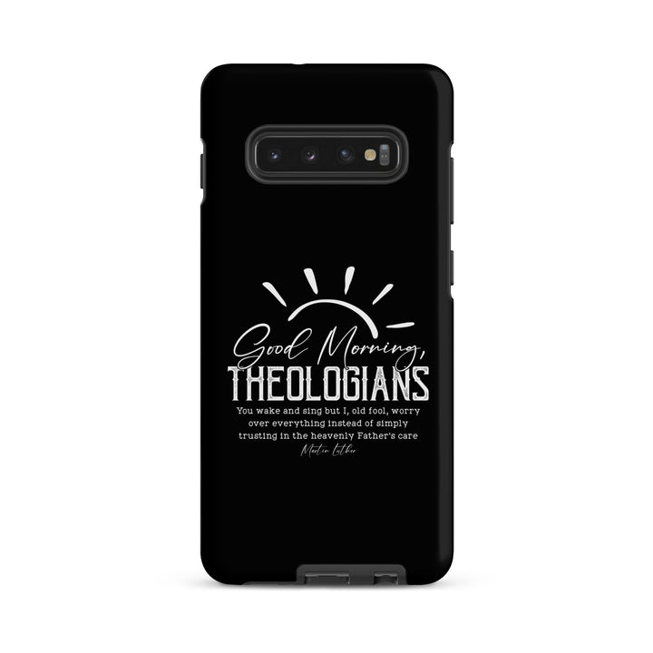 Christian Phone Case Luther's Theologians Black for Samsung® Samsung® Phone Cases Matte Samsung Galaxy S10 Plus 