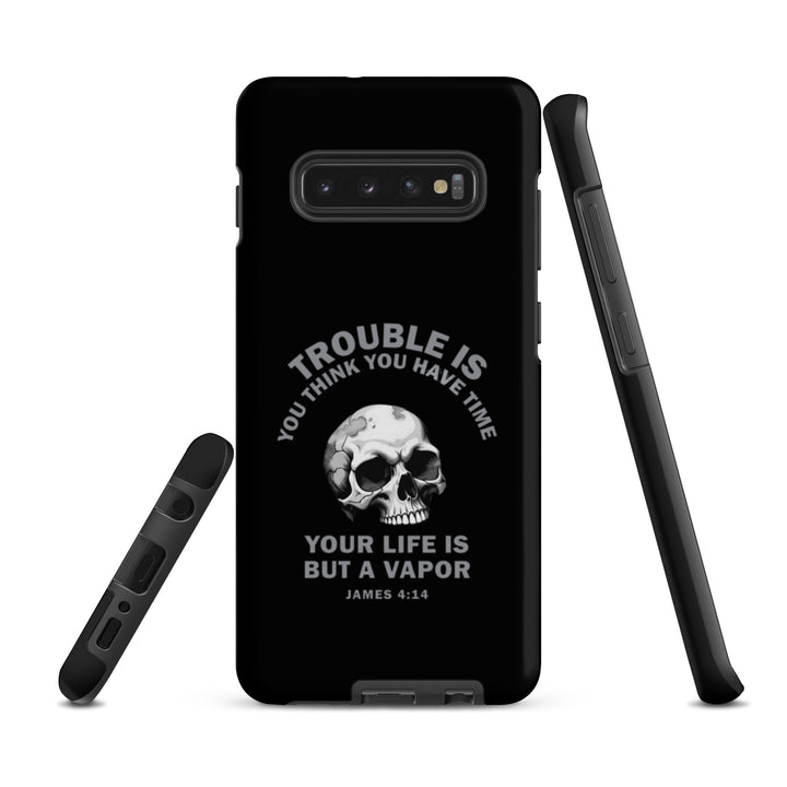 Christian Phone Case Life Is Vapor Black for Samsung® Samsung® Phone Cases   