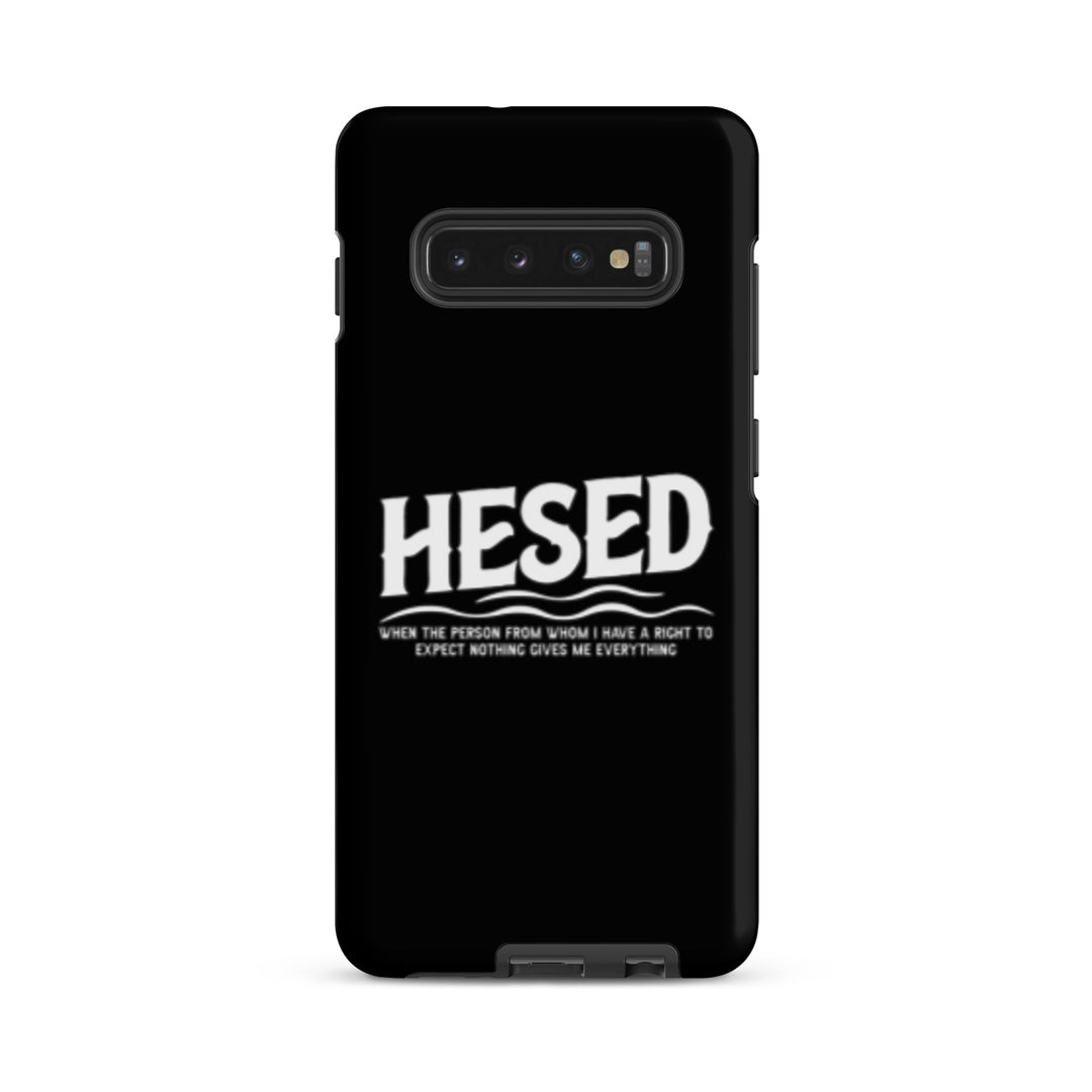 Christian Phone Case Hesed Everything Black  for Samsung® Samsung® Phone Cases Matte Samsung Galaxy S10 Plus 