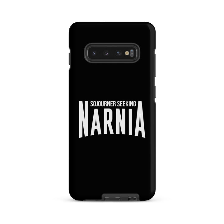 Christian Phone Case Sojourner Seeking Narnia Black for Samsung® Samsung® Phone Cases Matte Samsung Galaxy S10 Plus 