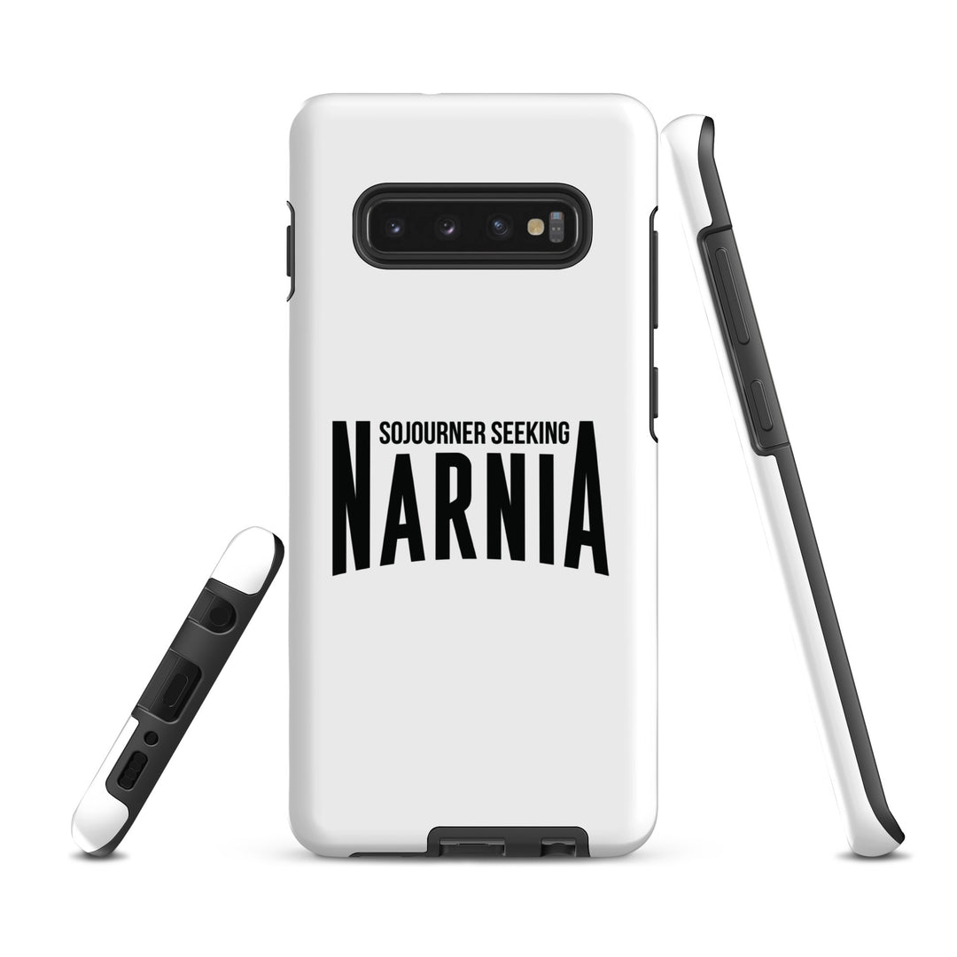 Christian Phone Case Sojourner Seeking Narnia White for Samsung® Samsung® Phone Cases   