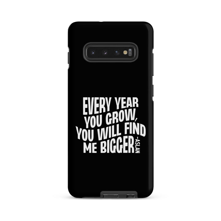 Christian Phone Case Every Year You Grow Black for Samsung® Samsung® Phone Cases Matte Samsung Galaxy S10 Plus 