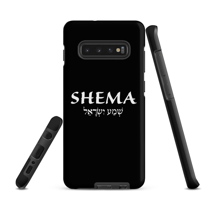 Christian Phone Case Shema Hebrew Black for Samsung® Samsung® Phone Cases   