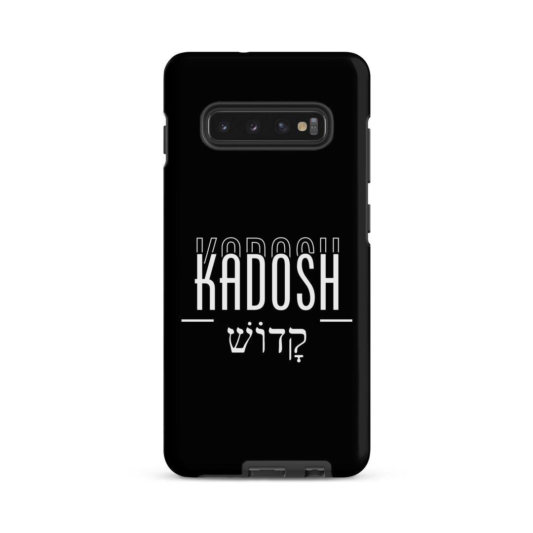 Christian Phone Case Kadosh Hebrew Black for Samsung® Samsung® Phone Cases Matte Samsung Galaxy S10 Plus 