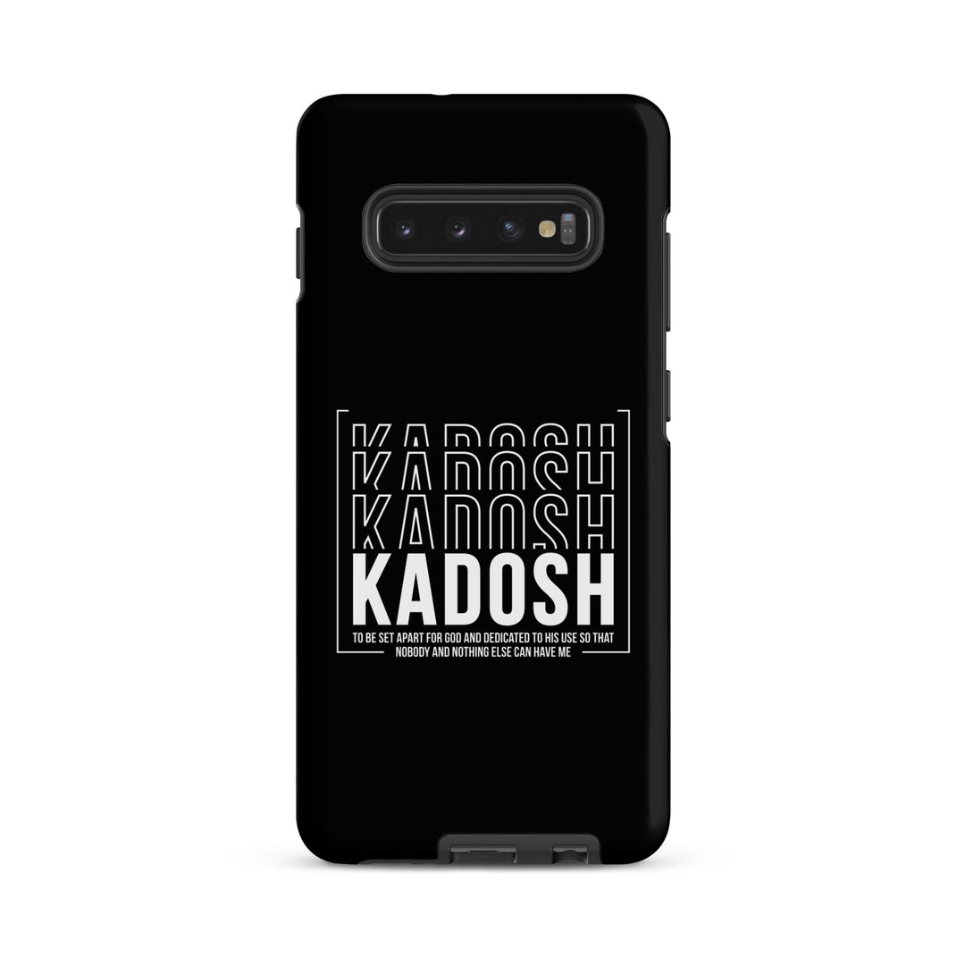 Christian Phone Case Kadosh Dedicated To His Use Black for Samsung® Samsung® Phone Cases Matte Samsung Galaxy S10 Plus 