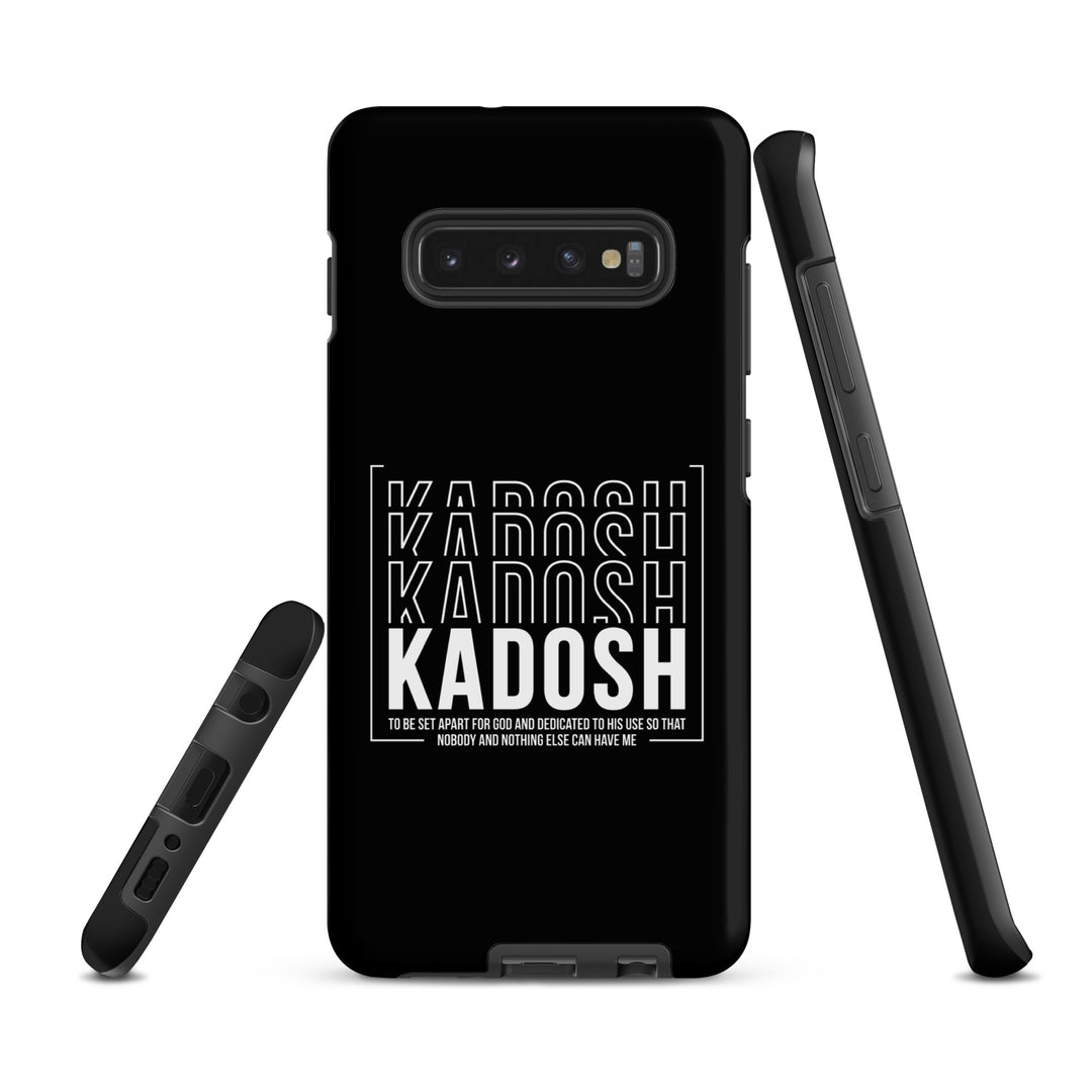 Christian Phone Case Kadosh Dedicated To His Use Black for Samsung® Samsung® Phone Cases   