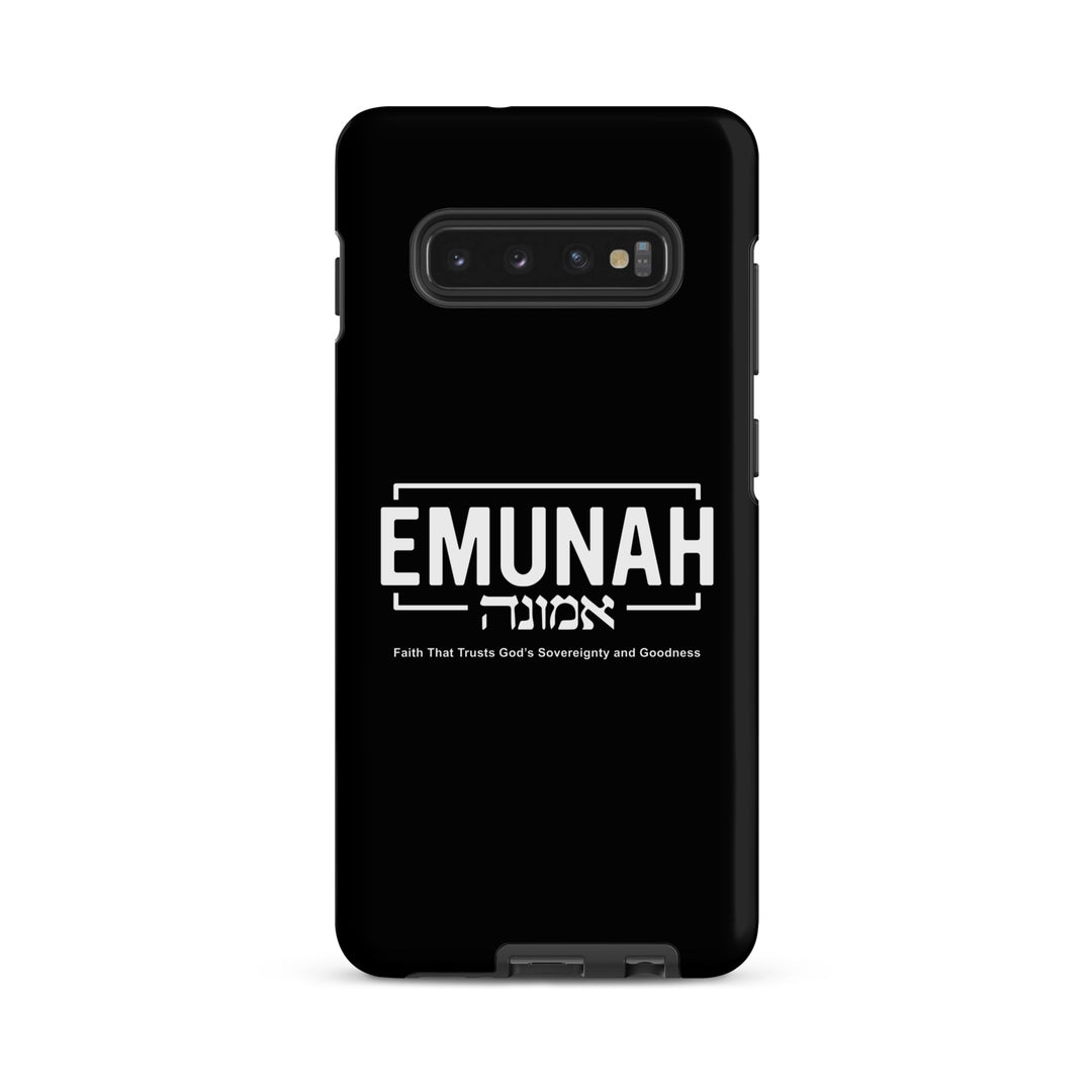 Christian Phone Case Emunah Faith That Trusts for Samsung® Samsung® Phone Cases Matte Samsung Galaxy S10 Plus 