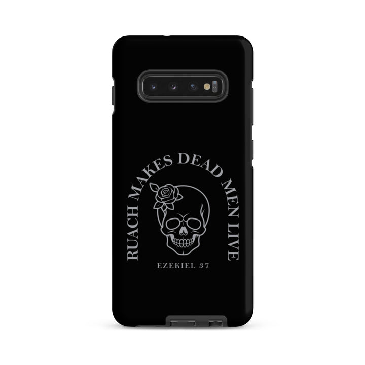 Christian Phone Case Ruach Makes Dead Men Live Black for Samsung® Samsung® Phone Cases Matte Samsung Galaxy S10 Plus 