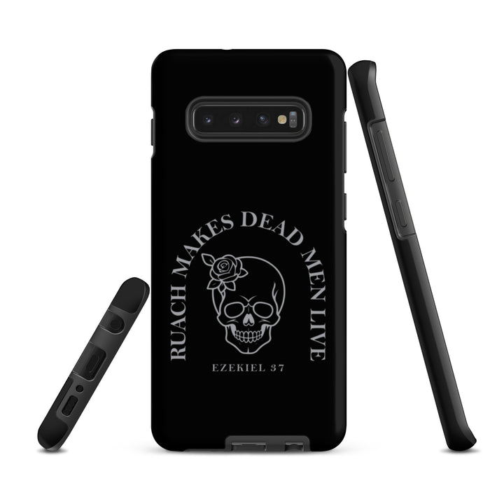 Christian Phone Case Ruach Makes Dead Men Live Black for Samsung® Samsung® Phone Cases   