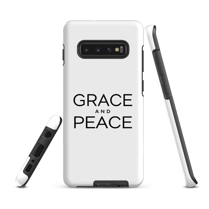 Christian Phone Case Grace and Peace White for Samsung® Samsung® Phone Cases   