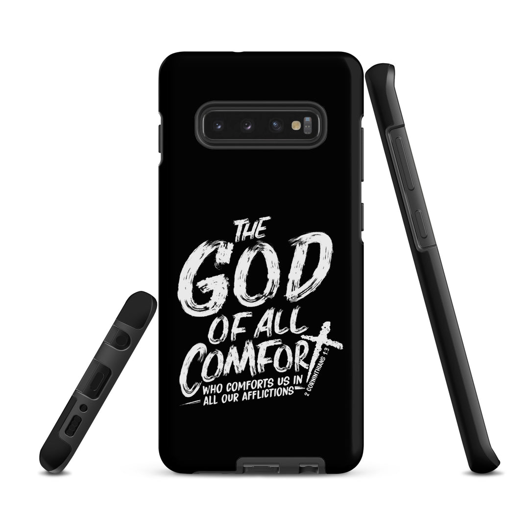 Christian Phone Case God of All Comfort Black for Samsung® Samsung® Phone Cases   