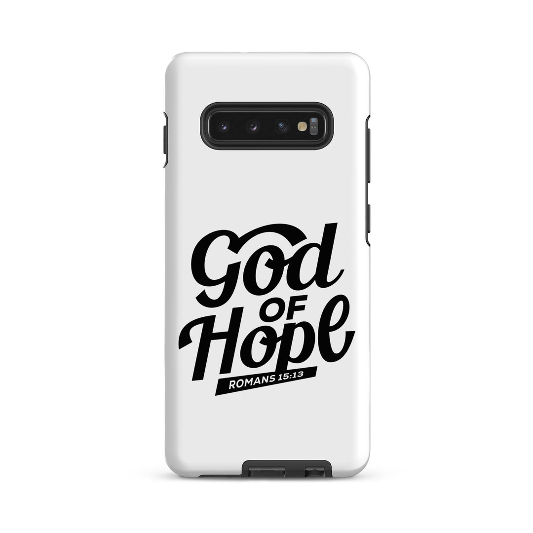 Christian Phone Case God of Hope White for Samsung® Samsung® Phone Cases Matte Samsung Galaxy S10 Plus 