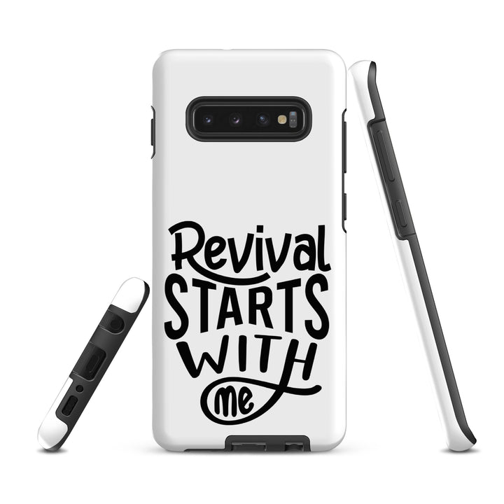 Christian Phone Case Revival Starts With Me White for Samsung® Samsung® Phone Cases   