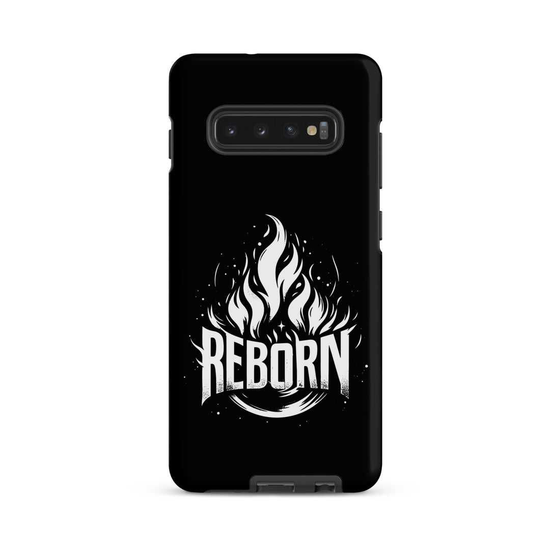 Christian Phone Case Reborn Black for Samsung® Samsung® Phone Cases Matte Samsung Galaxy S10 Plus 