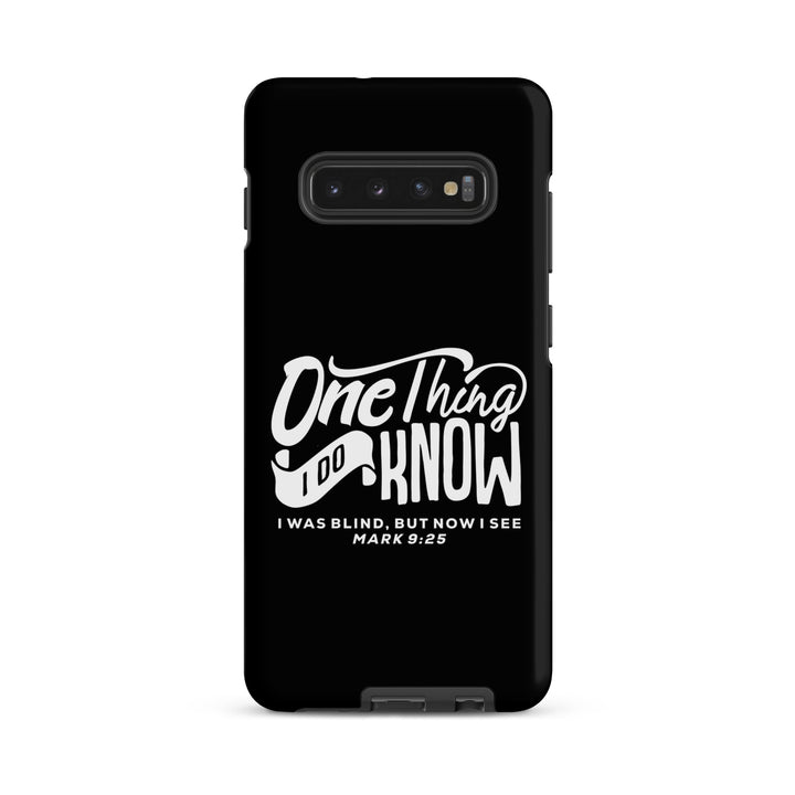 Christian Phone Case Now I See Black for Samsung® Samsung® Phone Cases Matte Samsung Galaxy S10 Plus 