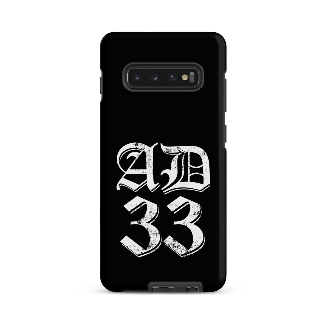 Christian Phone Case AD 33 Old English Black for Samsung® Samsung® Phone Cases Matte Samsung Galaxy S10 Plus 