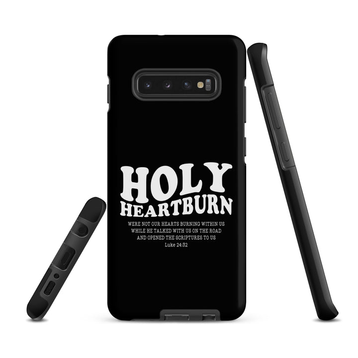 Christian Phone Case Holy Heartburn Black for Samsung® Samsung® Phone Cases   