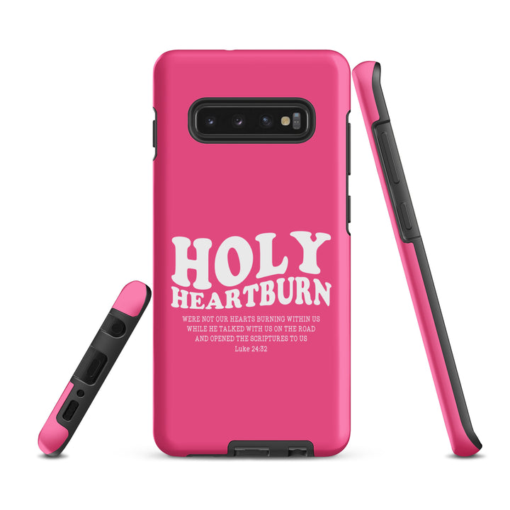 Christian Phone Case Holy Heartburn Pink for Samsung® Samsung® Phone Cases   