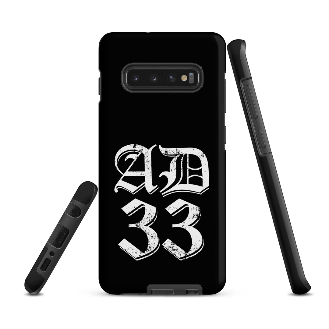 Christian Phone Case AD 33 Old English Black for Samsung® Samsung® Phone Cases   