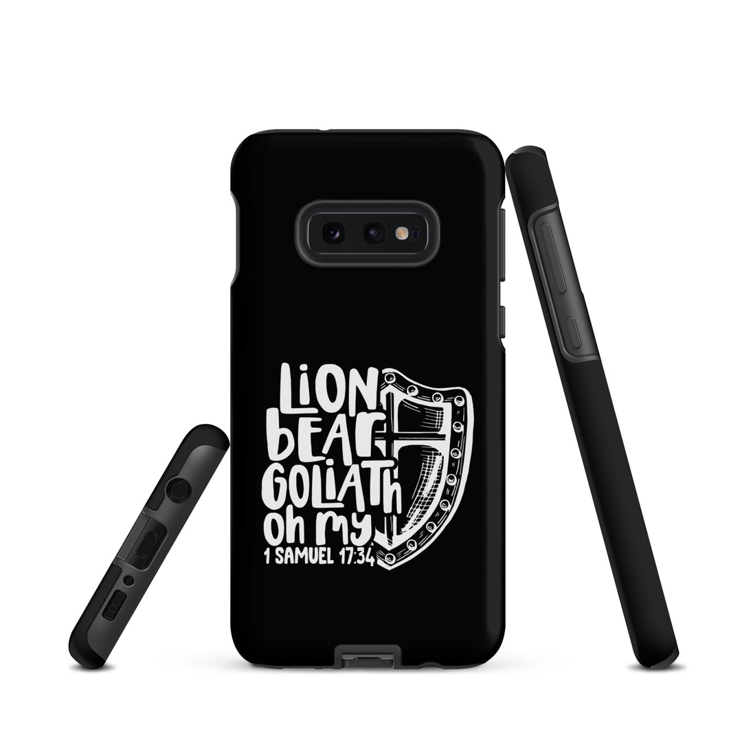 Christian Phone Case Lion Bear Goliath Oh My for Samsung® Samsung® Phone Cases   