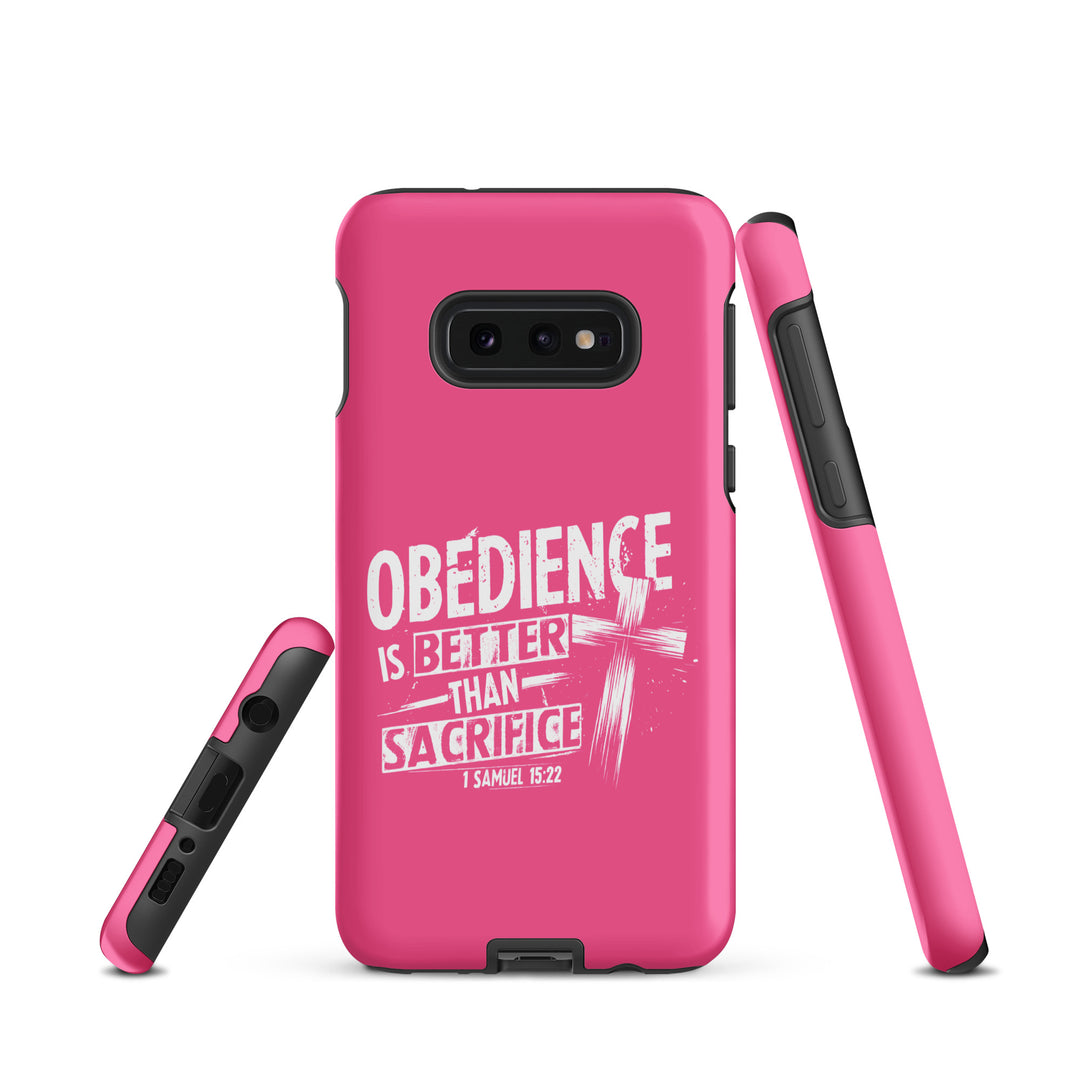 Christian Phone Case Obedience Is Better for Samsung® Samsung® Phone Cases   