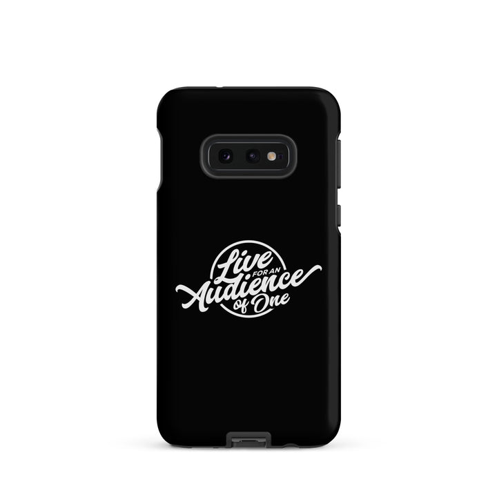 Christian Phone Case Audience of One Black for Samsung® Samsung® Phone Cases Matte Samsung Galaxy S10e 