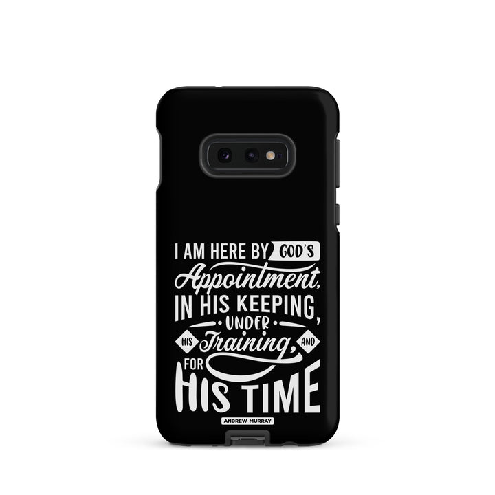 Christian Phone Case His Time Black for Samsung® Samsung® Phone Cases Matte Samsung Galaxy S10e 