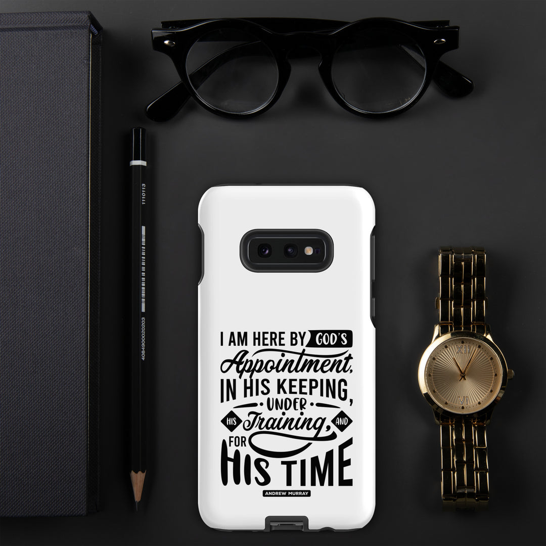 Christian Phone Case His Time White for Samsung® Samsung® Phone Cases   