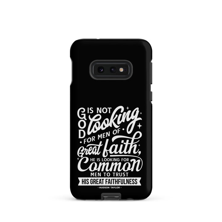 Christian Phone Case Common Men Black for Samsung® Samsung® Phone Cases Matte Samsung Galaxy S10e 