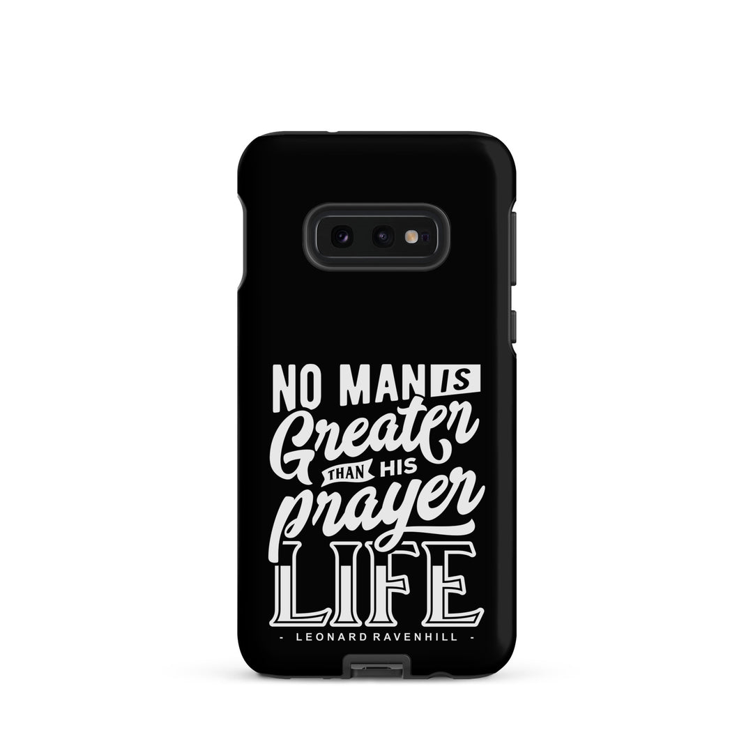 Christian Phone Case Prayer Life Black for Samsung® Samsung® Phone Cases Matte Samsung Galaxy S10e 