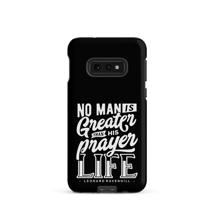 Christian Phone Case Prayer Life Black for Samsung® Samsung® Phone Cases Matte Samsung Galaxy S10e 