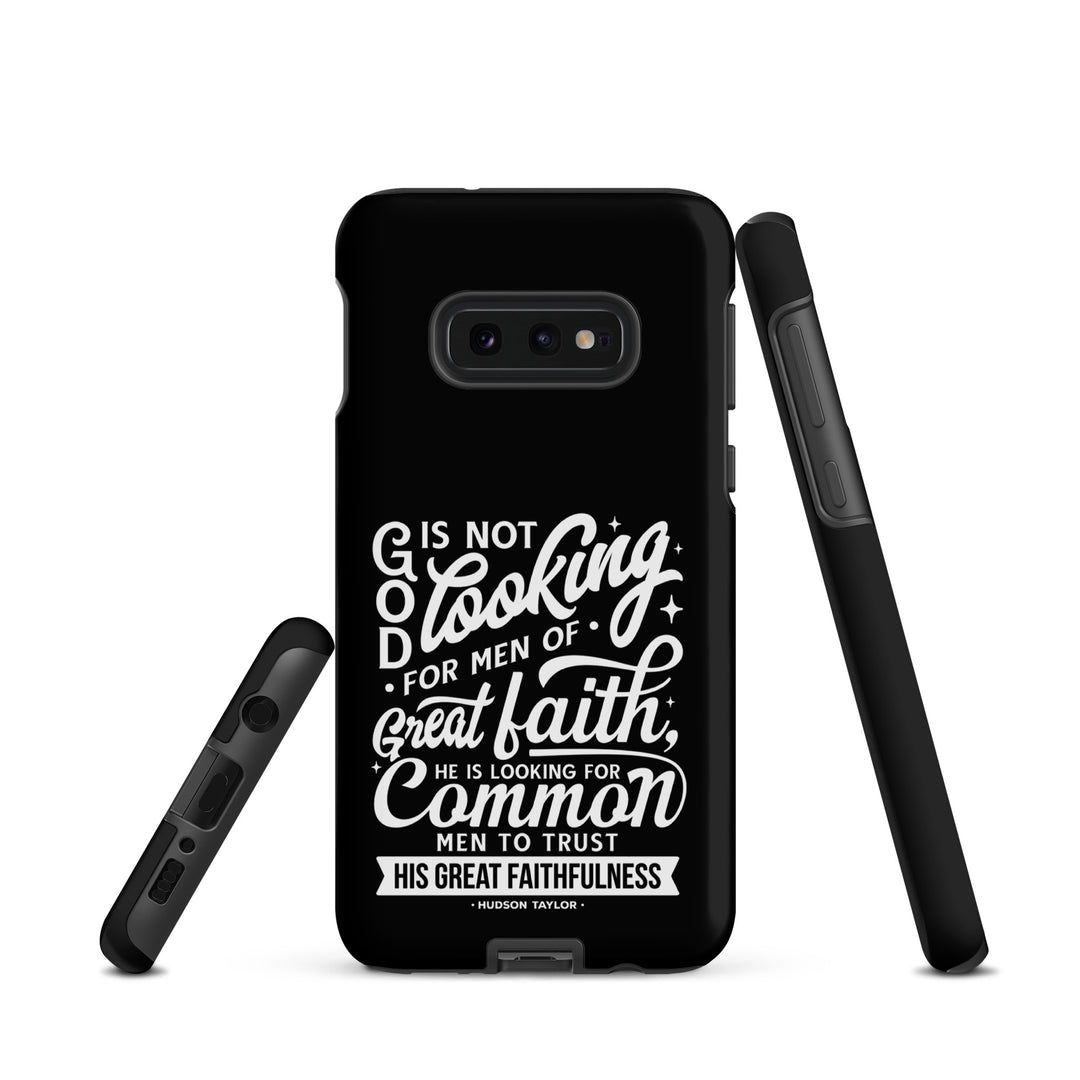 Christian Phone Case Common Men Black for Samsung® Samsung® Phone Cases   