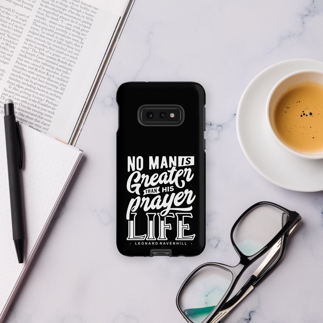 Christian Phone Case Prayer Life Black for Samsung® Samsung® Phone Cases   