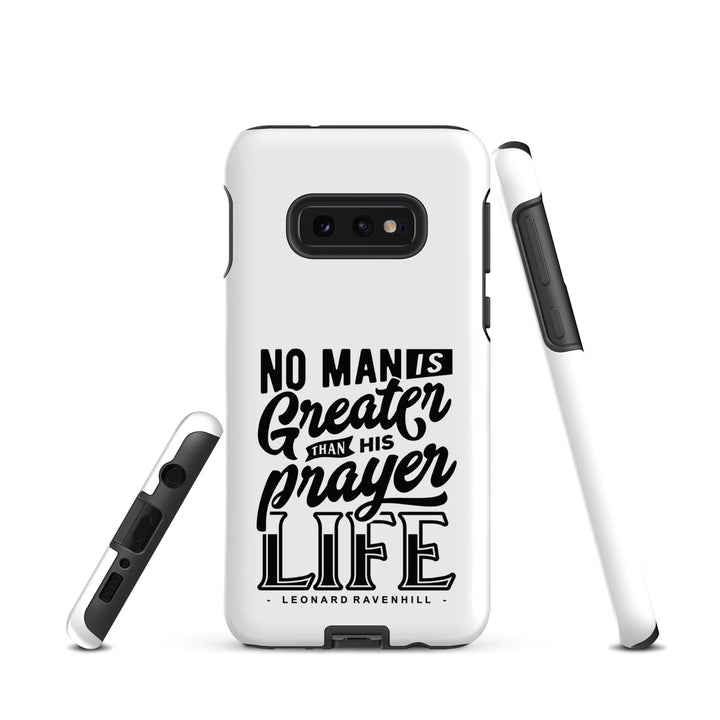 Christian Phone Case Prayer Life White for Samsung® Samsung® Phone Cases   