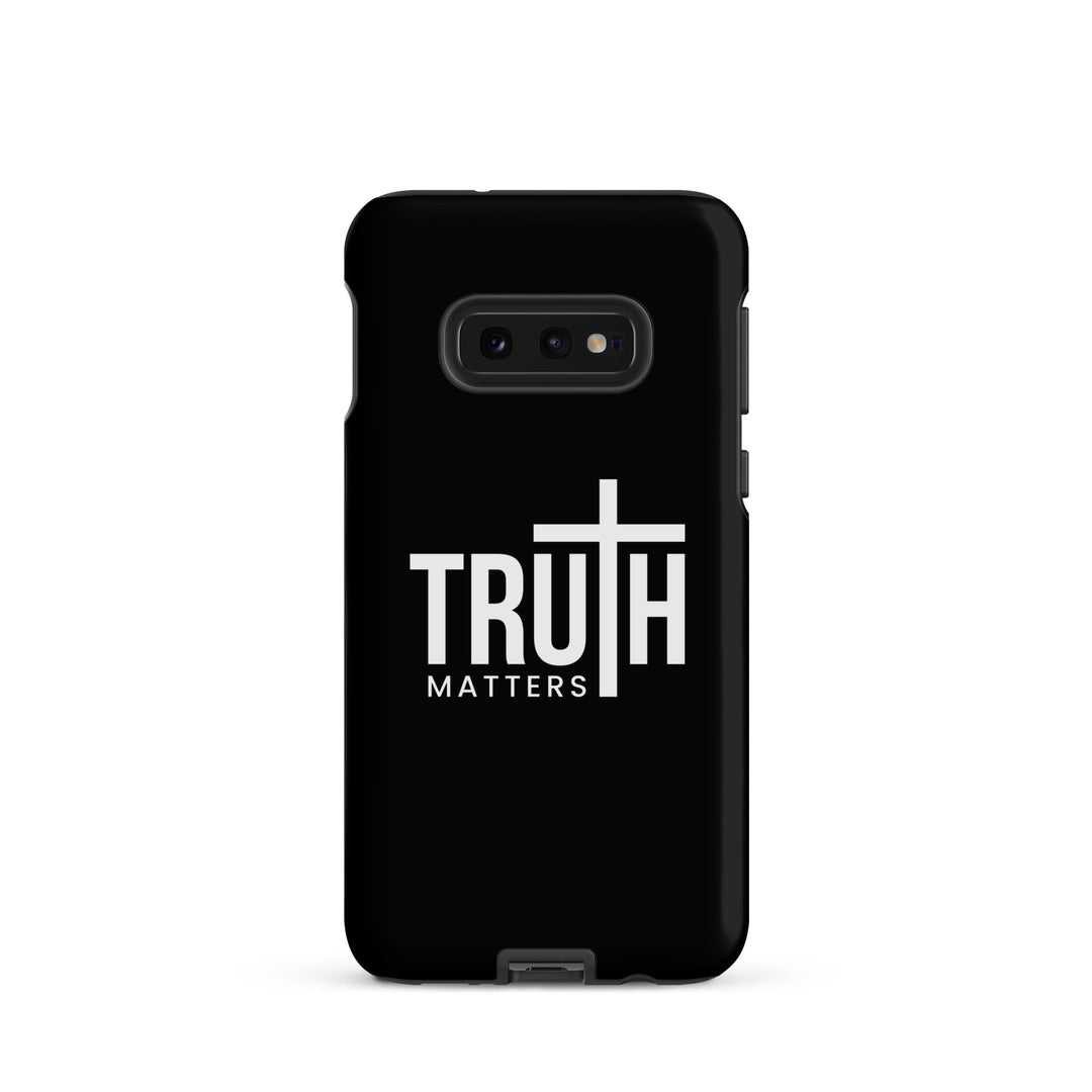 Christian Phone Case Truth Matters Black for Samsung® Samsung® Phone Cases Matte Samsung Galaxy S10e 