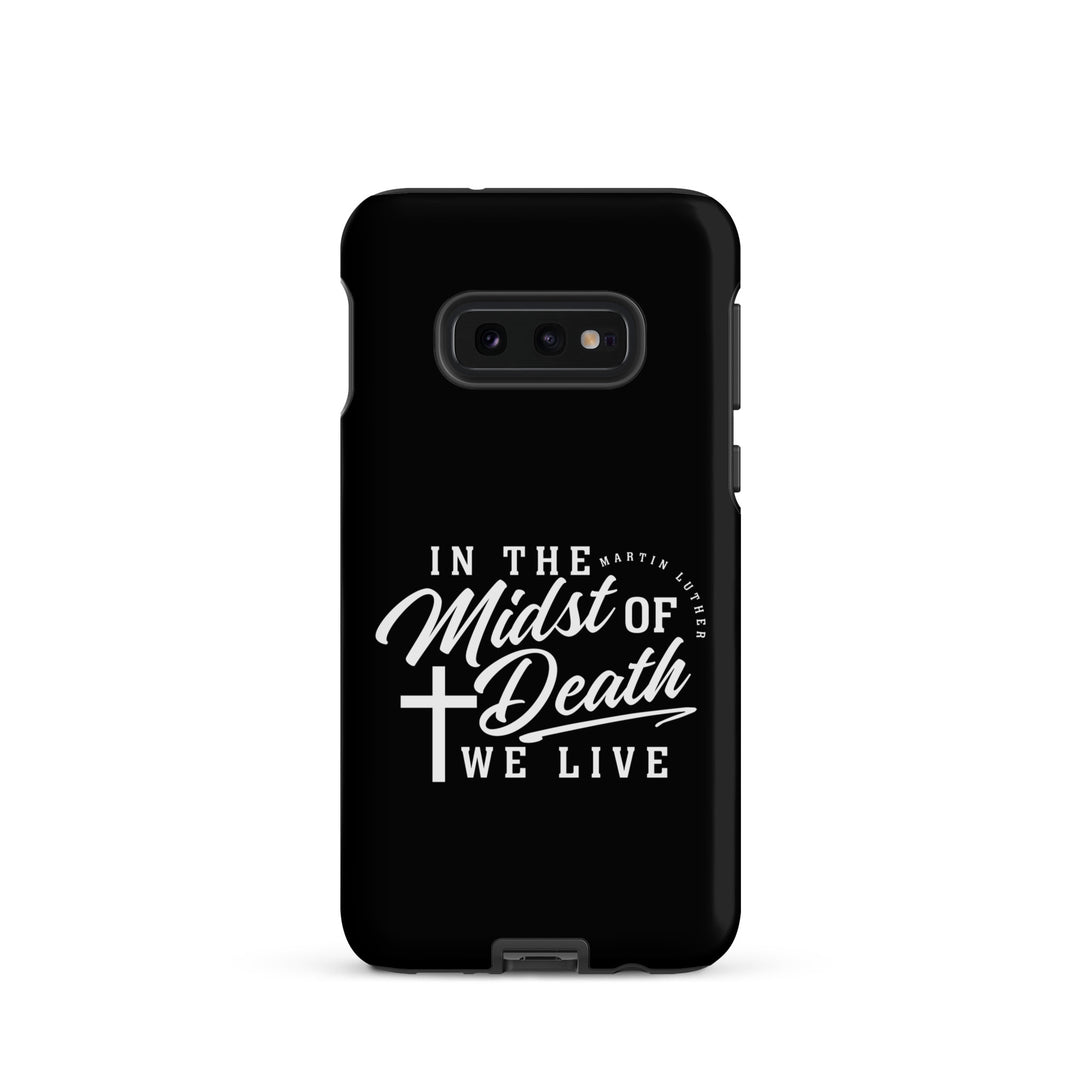 Christian Phone Case Midst of Death Black for Samsung® Samsung® Phone Cases Matte Samsung Galaxy S10e 