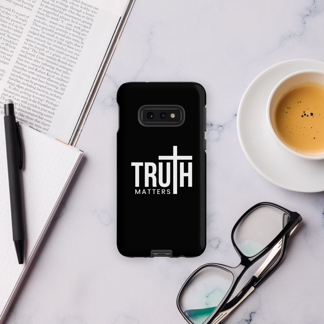 Christian Phone Case Truth Matters Black for Samsung® Samsung® Phone Cases   