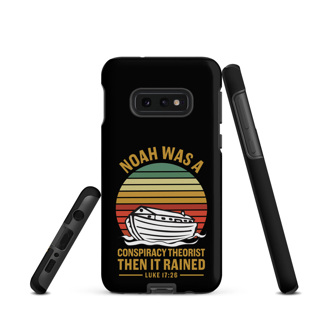 Christian Phone Case Noah Conspiracy Black for Samsung® Samsung® Phone Cases   