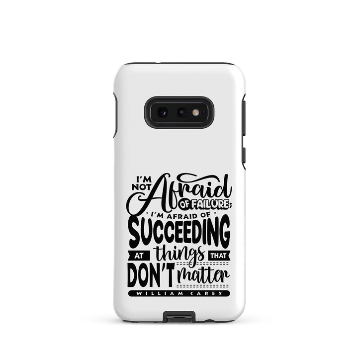 Christian Phone Case Things That Matter White for Samsung® Samsung® Phone Cases Matte Samsung Galaxy S10e 